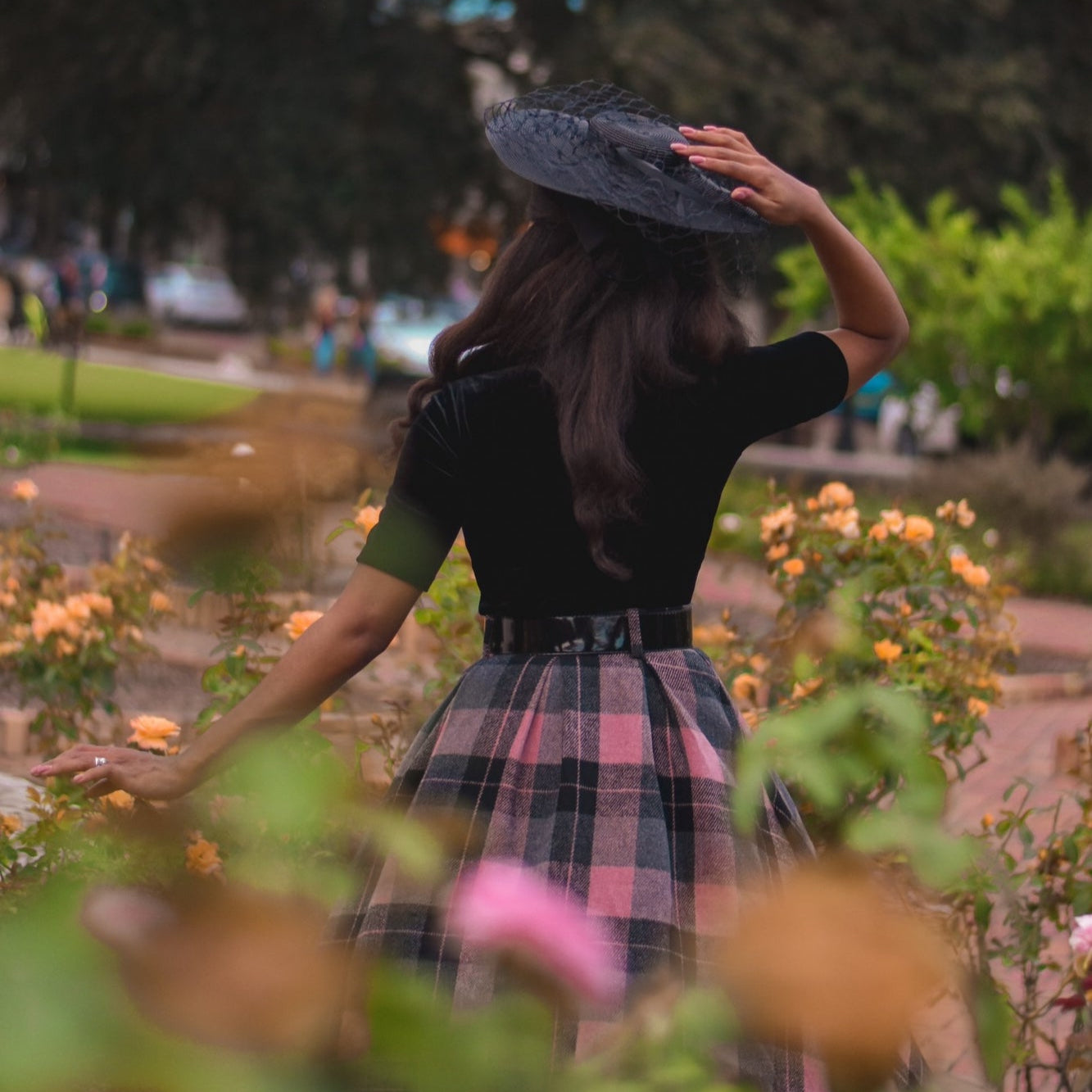 Keynote Vintage-Inspired Blouse with Peter Pan Collar