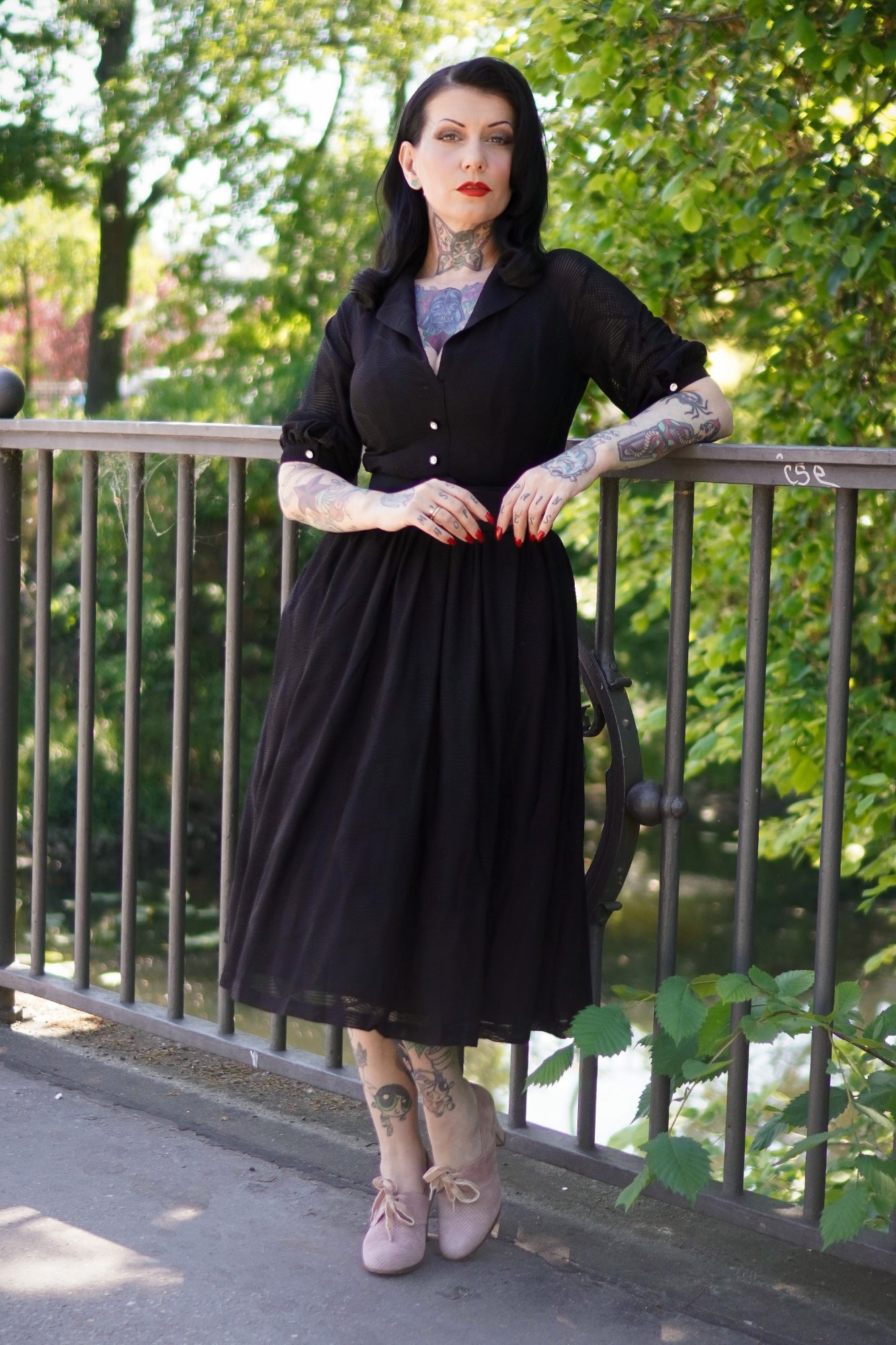 Lily Vintage Shirt Dress