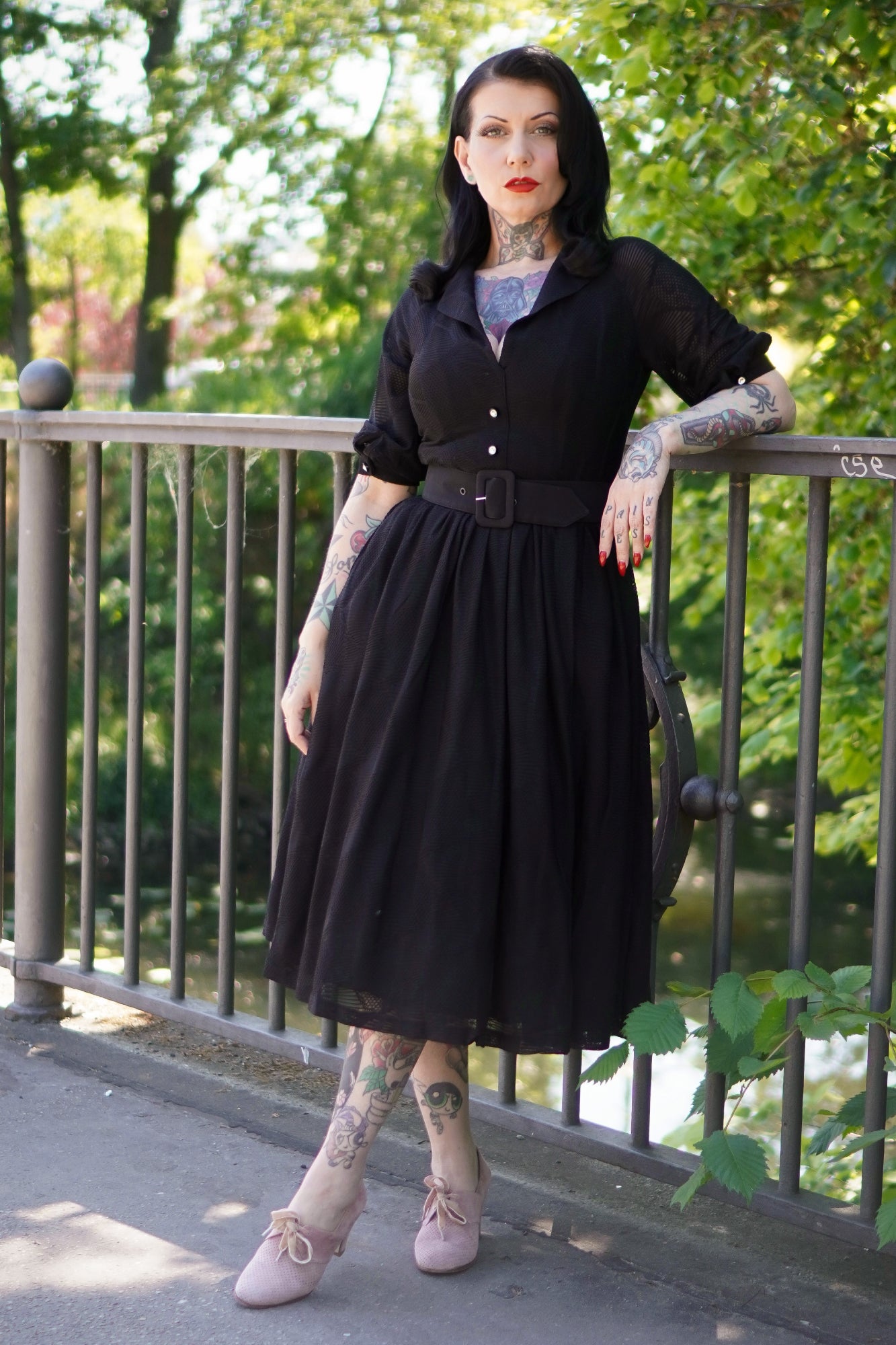 Lily Vintage Shirt Dress