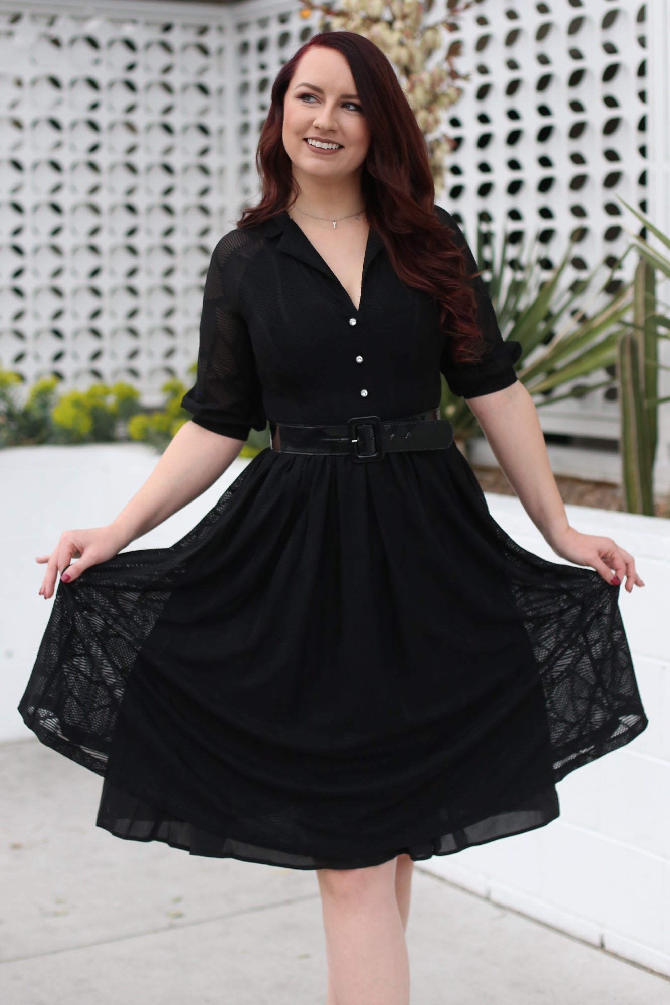 Lily Vintage Shirt Dress