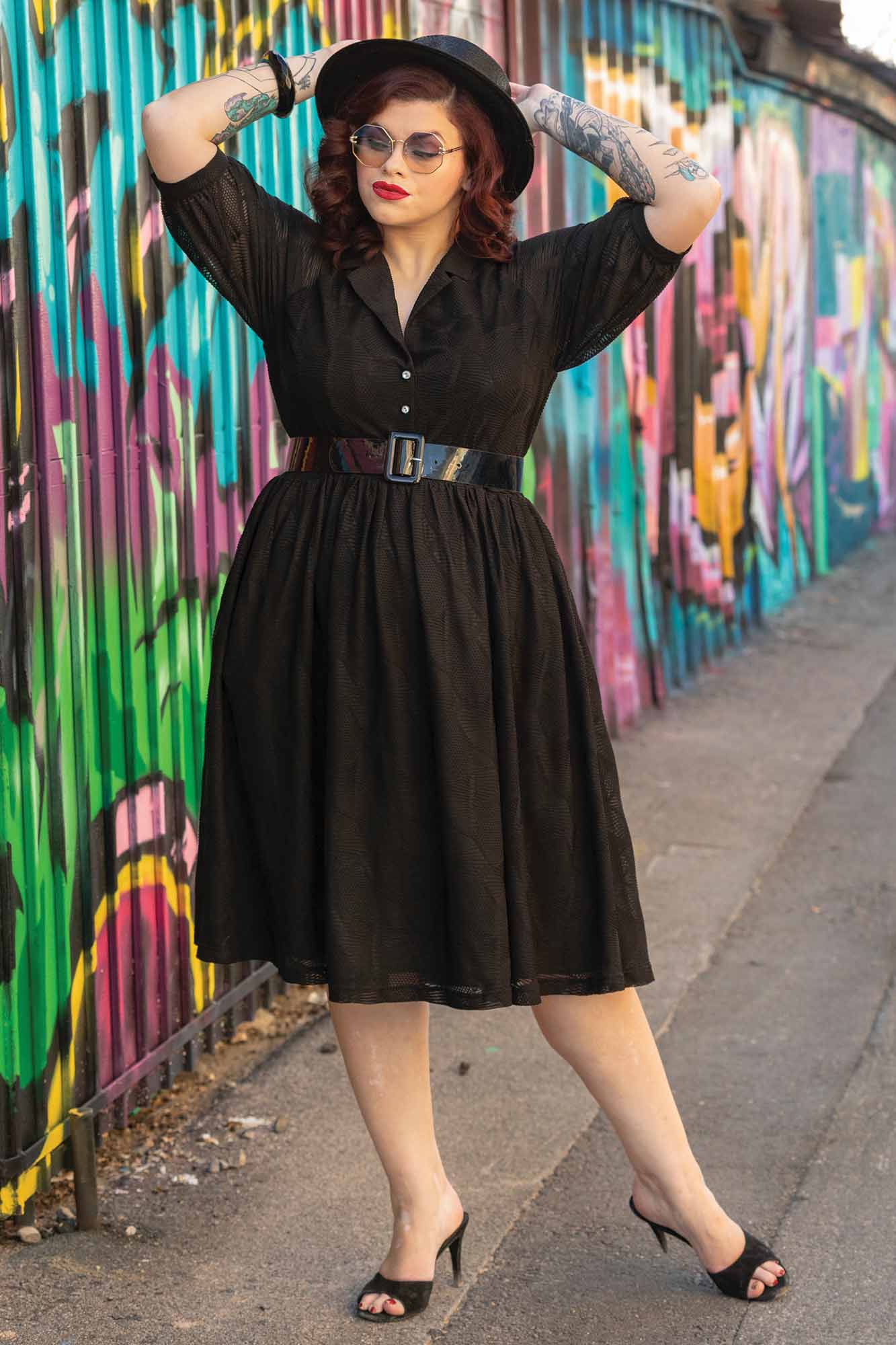 Lily Vintage Shirt Dress