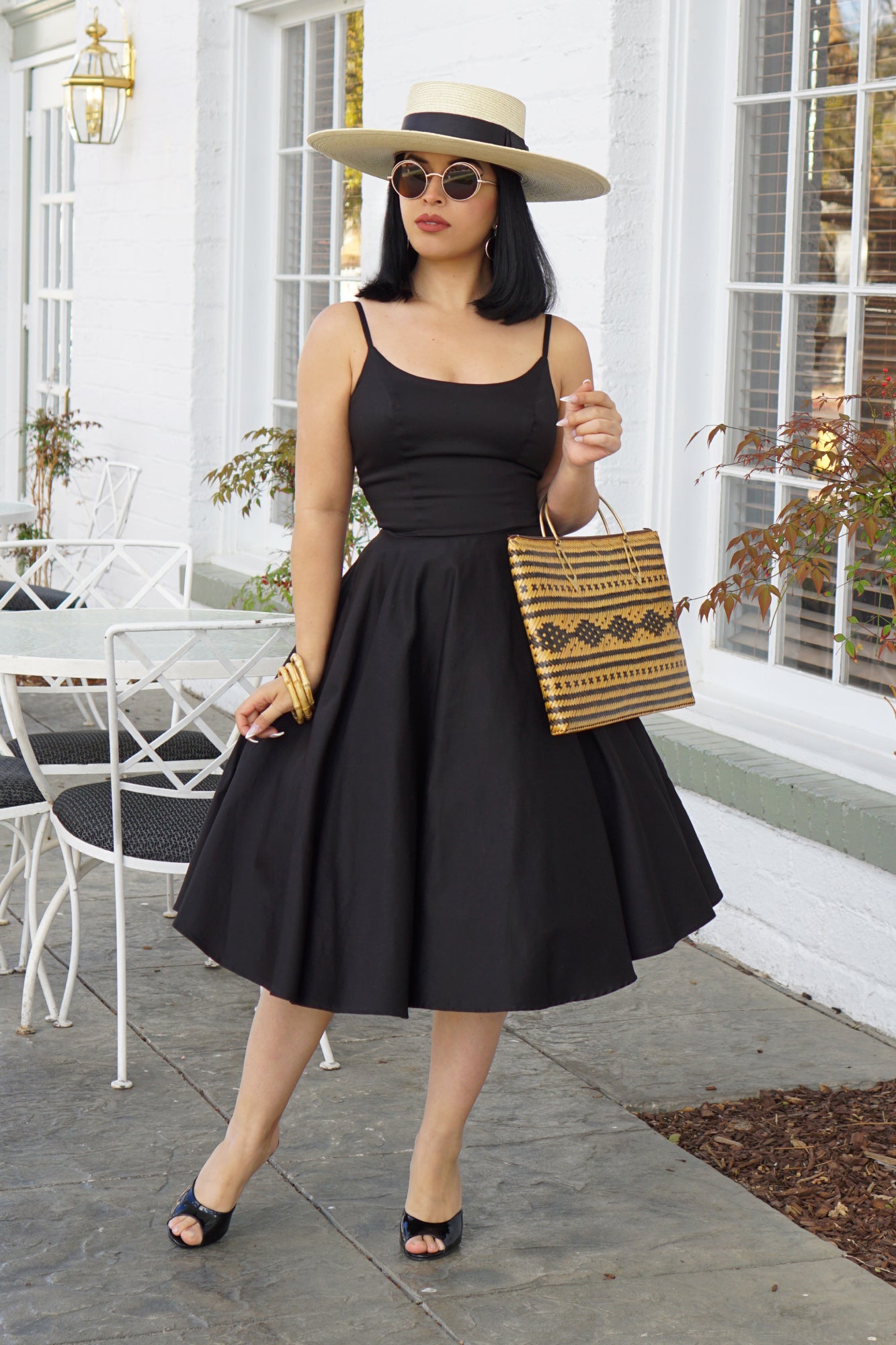 Peggy Retro-Inspired Full Circle Dress