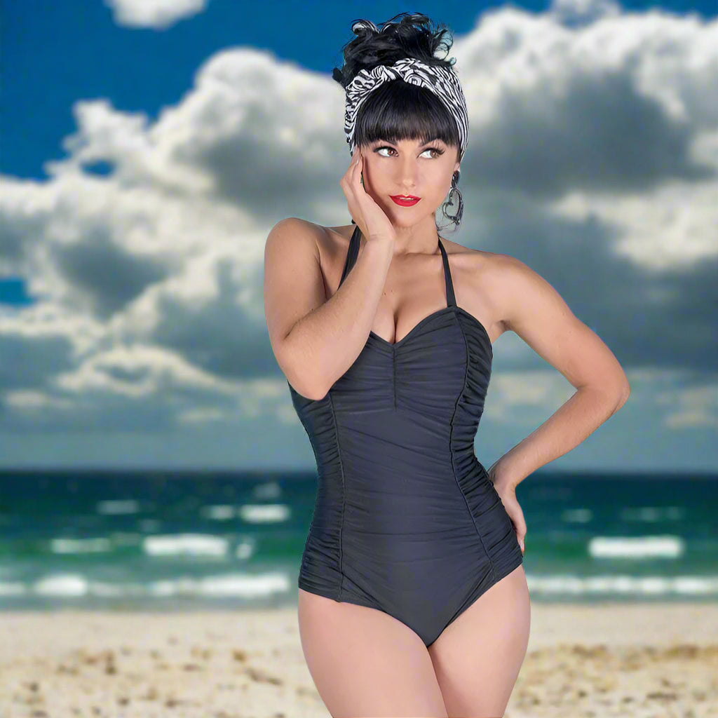 Rosie Retro One-Piece Swimsuit