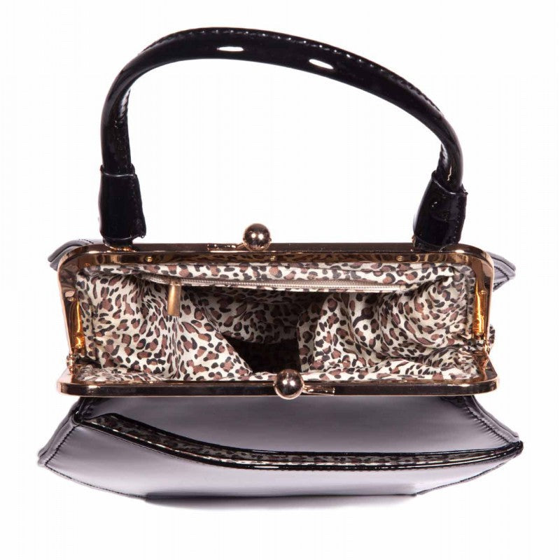 To Die For Purse in Patent Vegan Leather